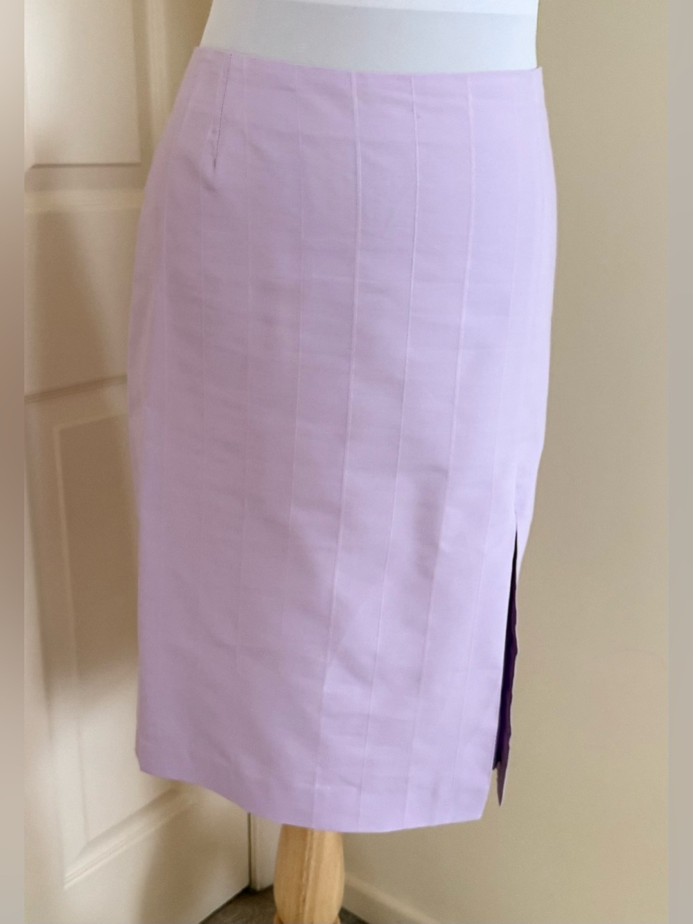 versace jeans couture skirt lilac color IT 46/10 US
